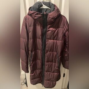 lululemon athletica Women's Burgundy Puffer Jacket